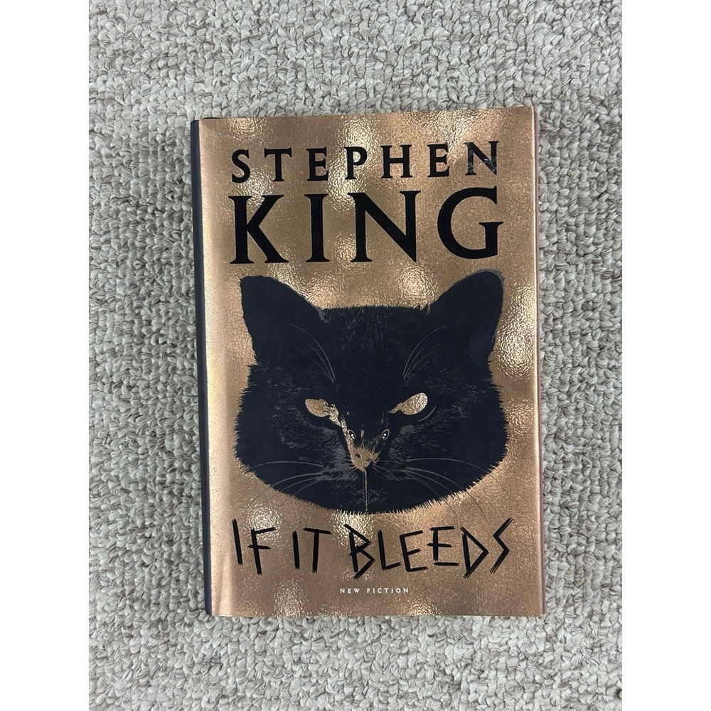 If It Bleeds By Stephen King First Edition First Print Hardcover Book Suspense
